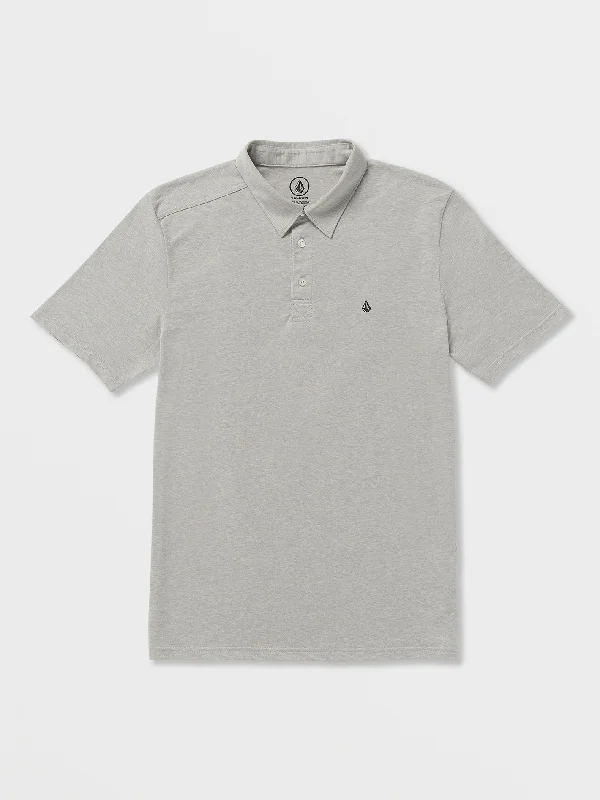 Casual Men's T-ShirtsBanger Polo Short Sleeve Shirt - Heather Grey