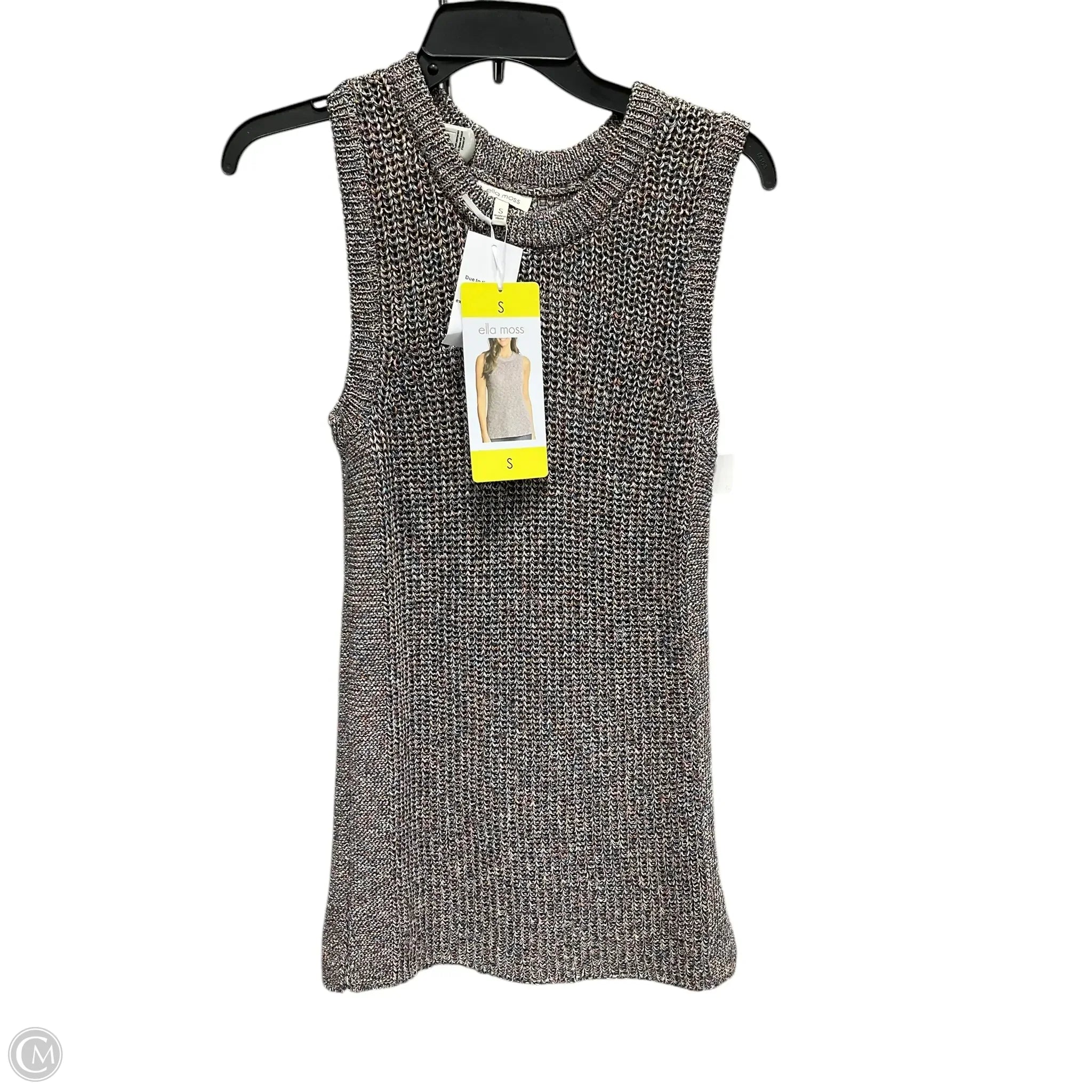 Men's Coats without LiningVest Sweater By Ella Moss In Multi-colored, Size: S