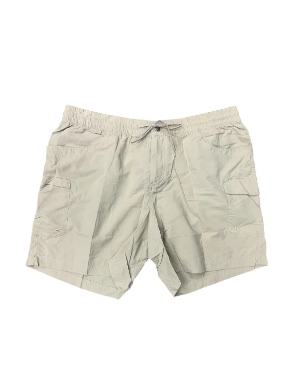 Robust Men's Denim and Canvas ShortsAthletic Shorts By Columbia In Tan, Size: Xl