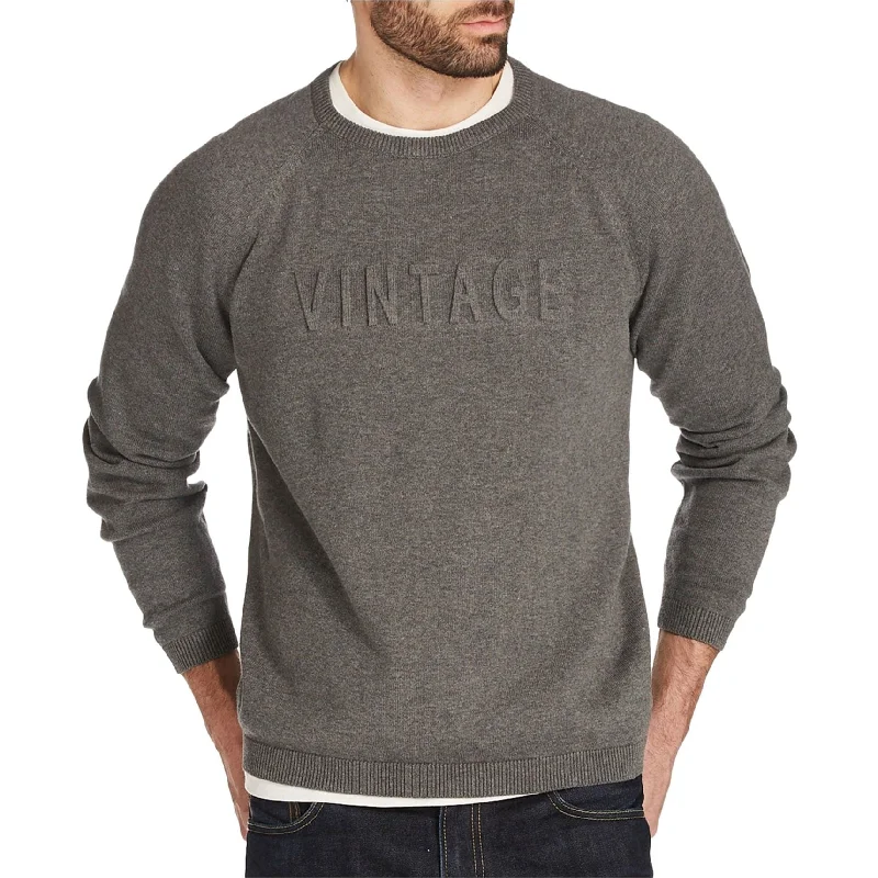 Men's Sweaters with Herringbone PatternsWeatherproof Mens Vintage Pullover Sweater