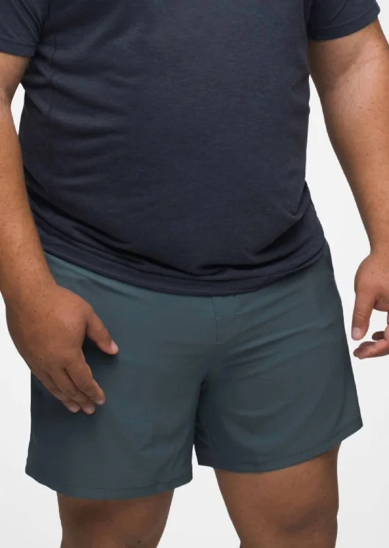 Elegant and Stylish Men's Dress ShortsPeak To Pavement Lined Short In Grey Blue