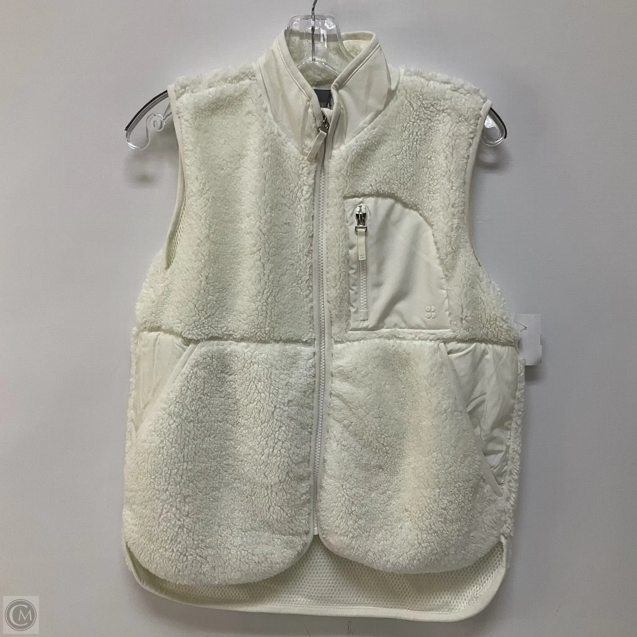 Men's Coats for SkiingVest Fleece By Sweaty Betty In White, Size: S