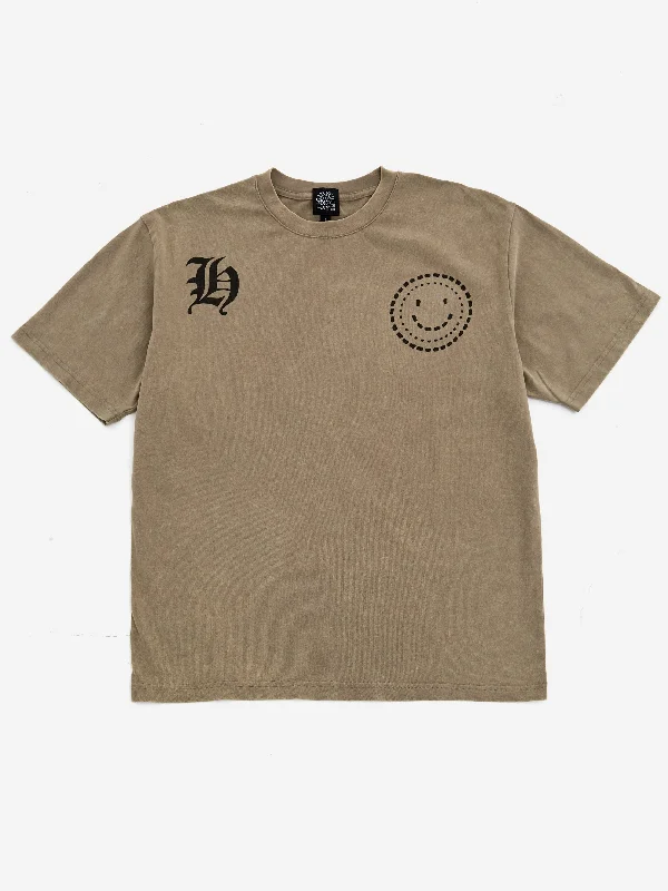 Solid-Colored Men's ShirtsHeresy Stone Dragger Tee - Mushroom