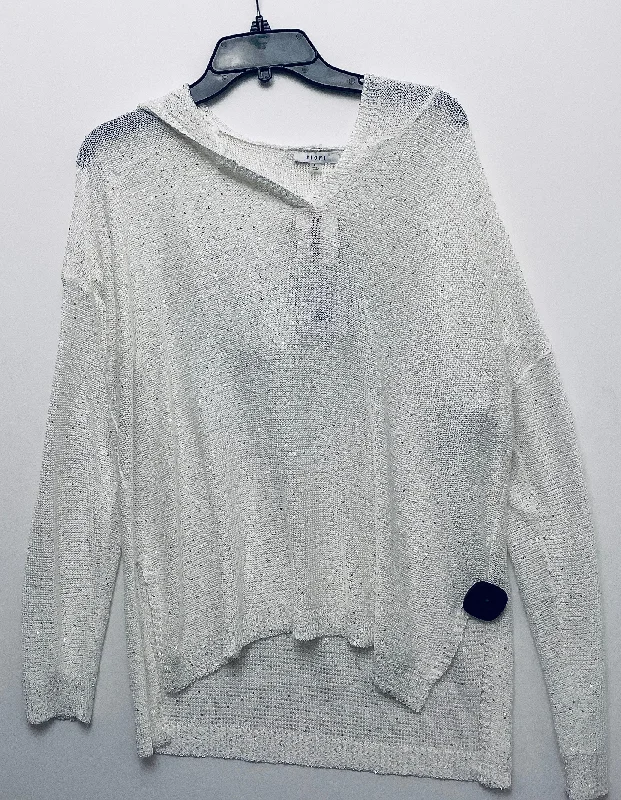 Men's Hoodies for TravelSweatshirt Hoodie By Sioni In White, Size: L