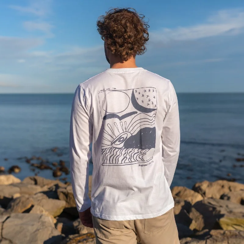 Men's Shirts with Abstract DesignsLand & Sea Long Sleeve T-Shirt