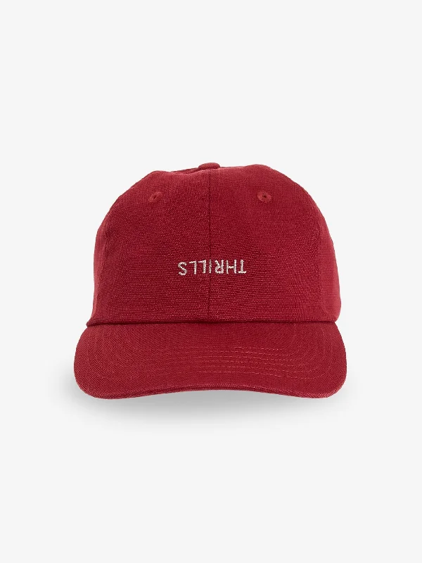Modern Snapback CapsMinimal Thrills 6 Panel Cap - Cabernet