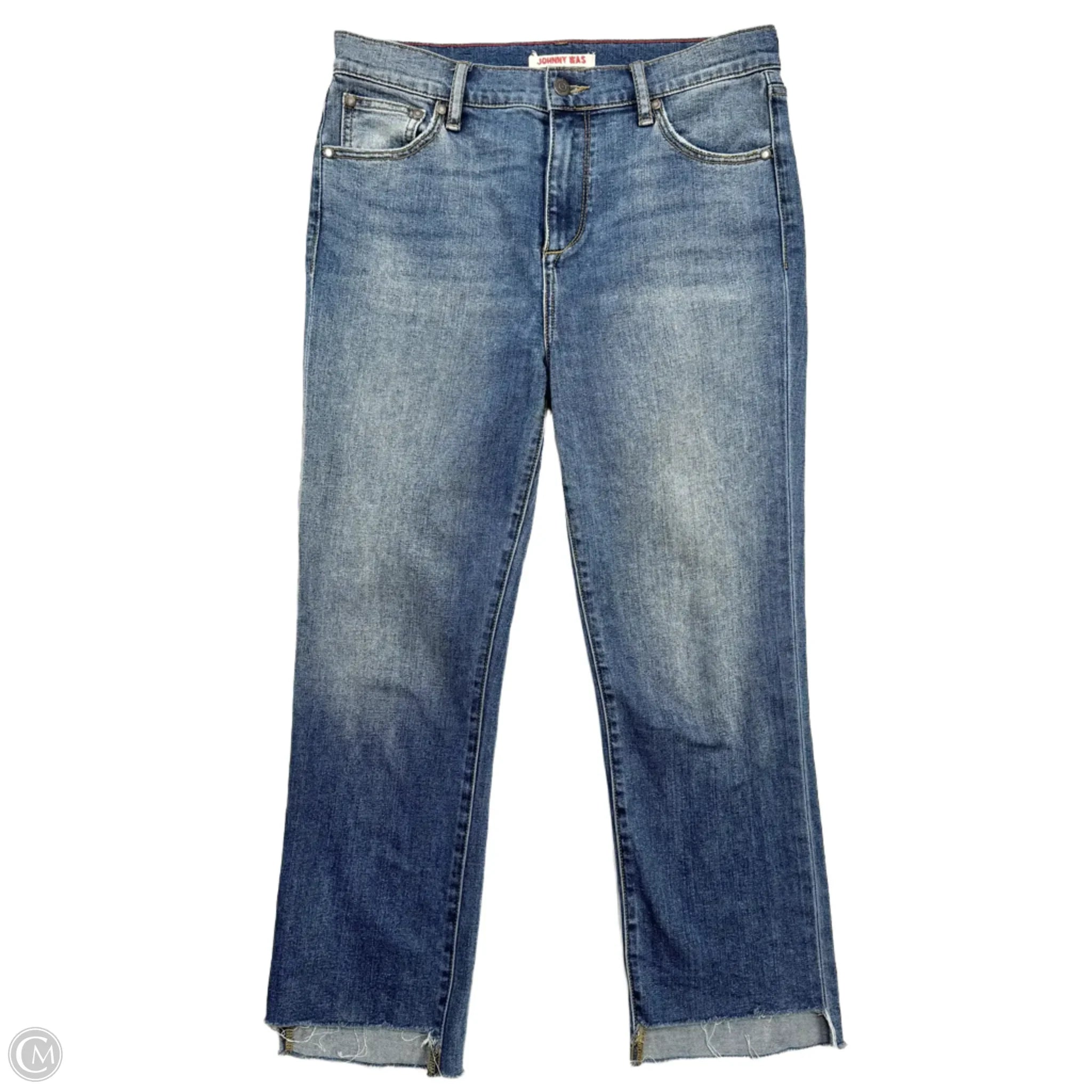 Casual Men's JeansJeans Straight By Johnny Was In Blue Denim, Size: 6