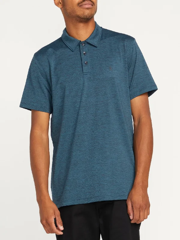Men's Shirts with Appliquéd SleevesHazard Pro Polo Short Sleeve Shirt - Cruzer Blue