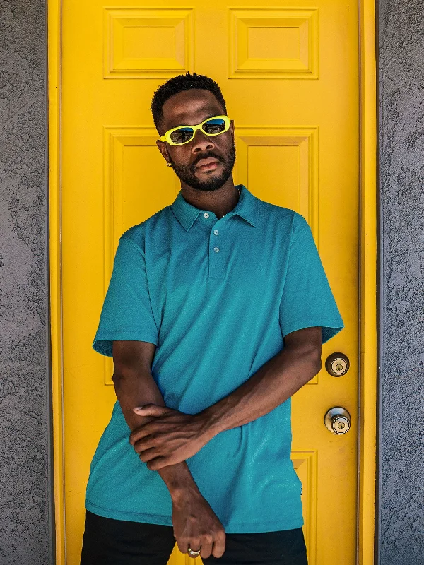 Men's Shirts with Animal PrintsWowzer Polo Short Sleeve - Barrier Reef