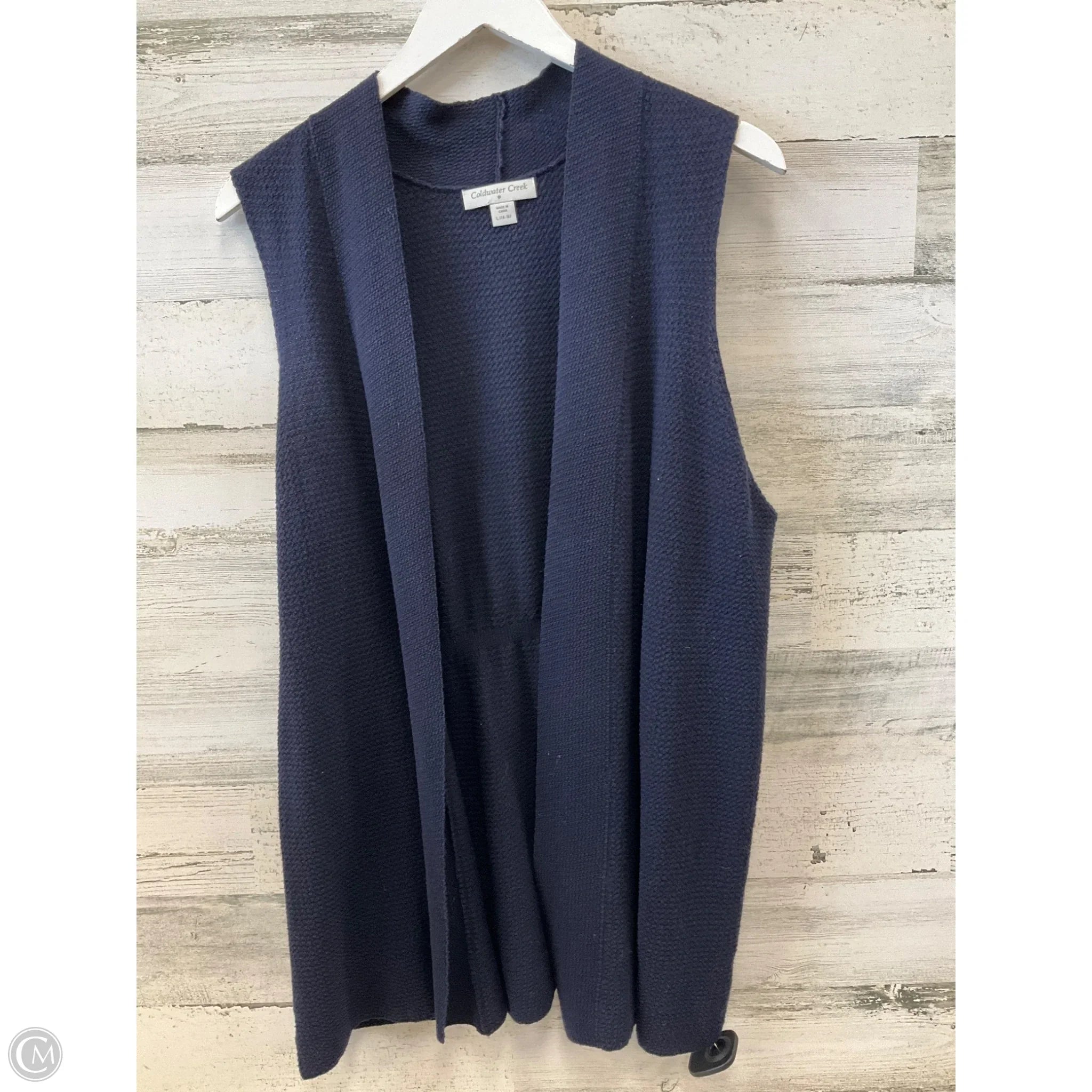 Comfortable Men's ParkasVest Other By Zenana Outfitters In Purple, Size: 1x