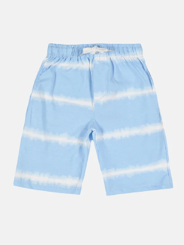 Blue Stripe Tie & Dye