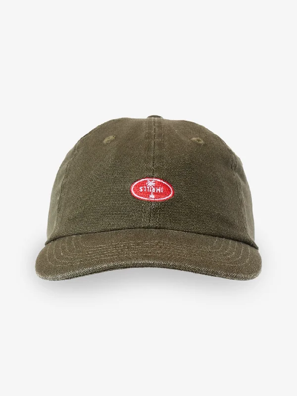 Men's Fedora HatsIssued 6 Panel Cap - Grape Leaf