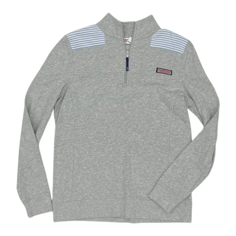 Men's Hoodies for Casual WearSweatshirt Collar By Vineyard Vines In Grey, Size:S