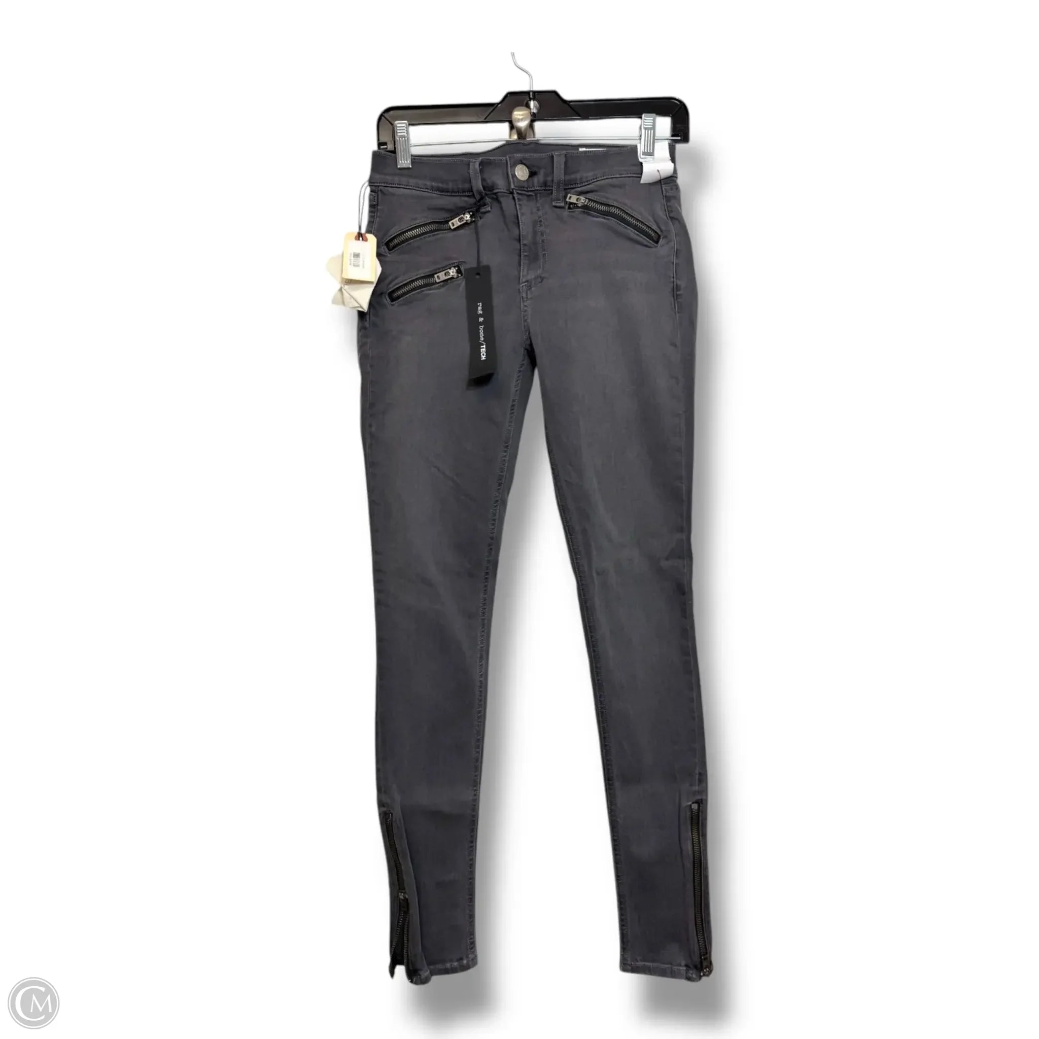 Men's Jeans with Stretch FabricJeans Skinny By Rag & Bones Jeans In Black, Size: 6