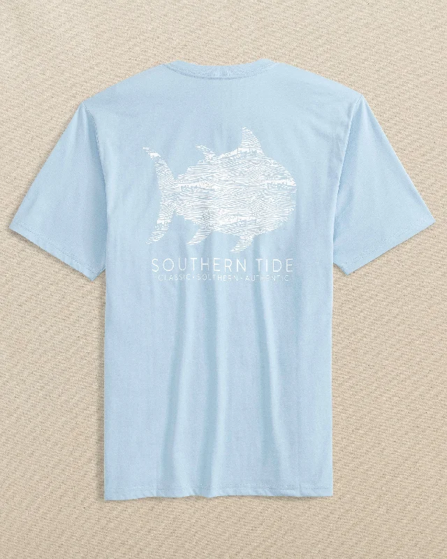 Men's Shirts with Belt AttachmentsShips and Seagulls Short Sleeve T-Shirt