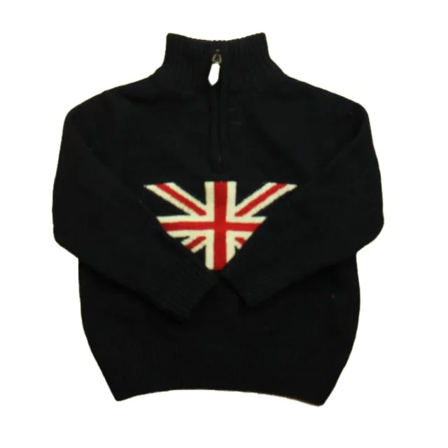 Men's Sweaters with SequinsThomas Brown Boys Navy Sweater