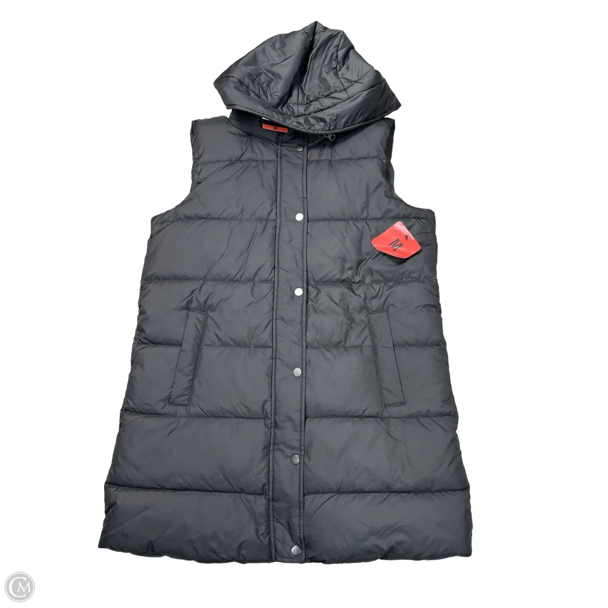 Men's Coats with Multi-Pocket DesignVest Puffer & Quilted By Weatherproof In Black, Size: M Men's Coats with Multi-Pocket DesignVest Puffer & Quilted By Weatherproof In Black, Size: M