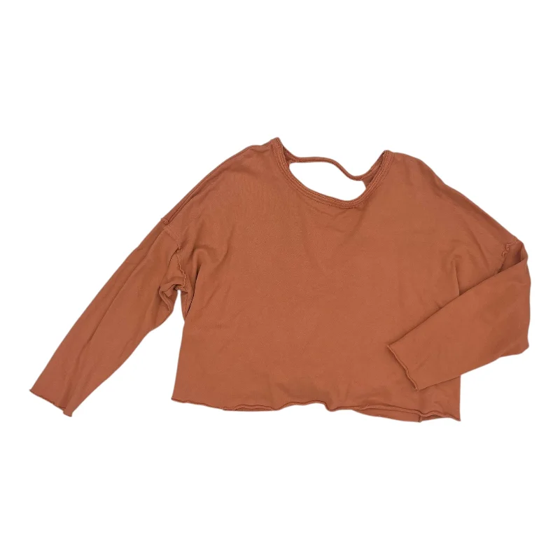 Men's Hoodies for Outdoor ActivitiesSweatshirt Crewneck By Aerie In Orange, Size:S