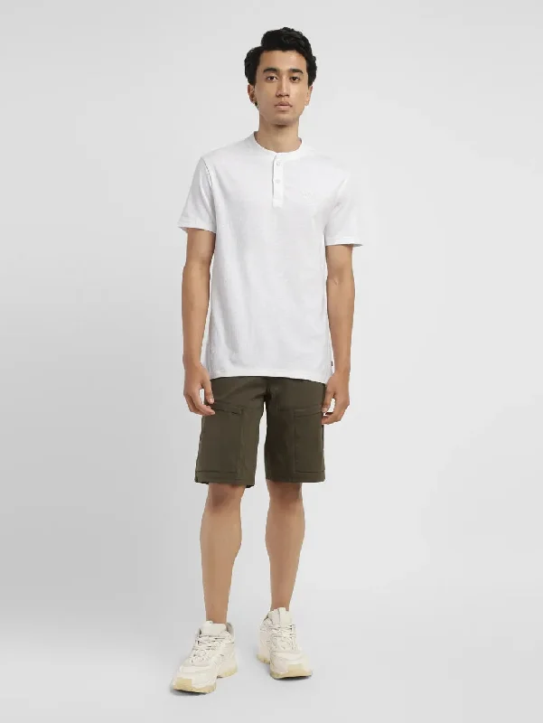 Men's Shirts with Barrel CuffsMen's Textured Slim Fit T-shirt