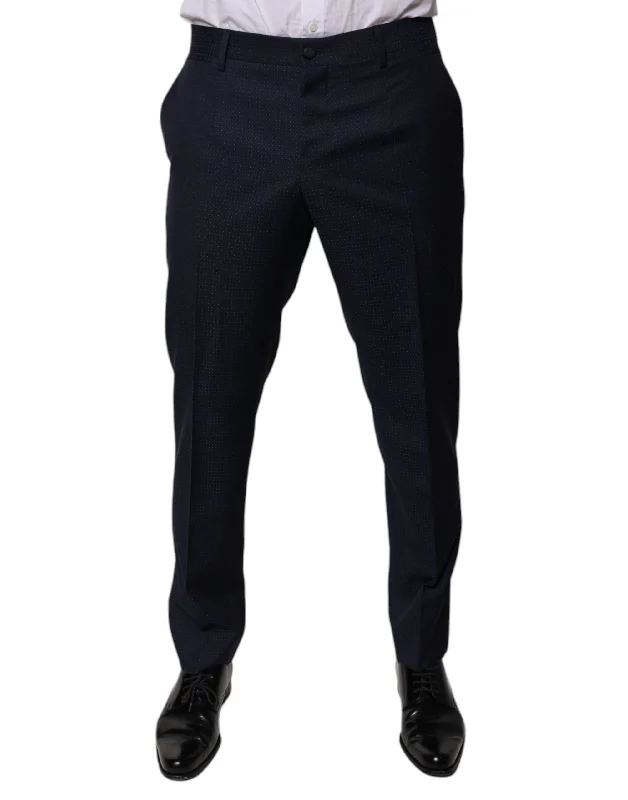 Flexible Stretch Men's JeansDolce & Gabbana  Cotton Men Dress Men's Pants