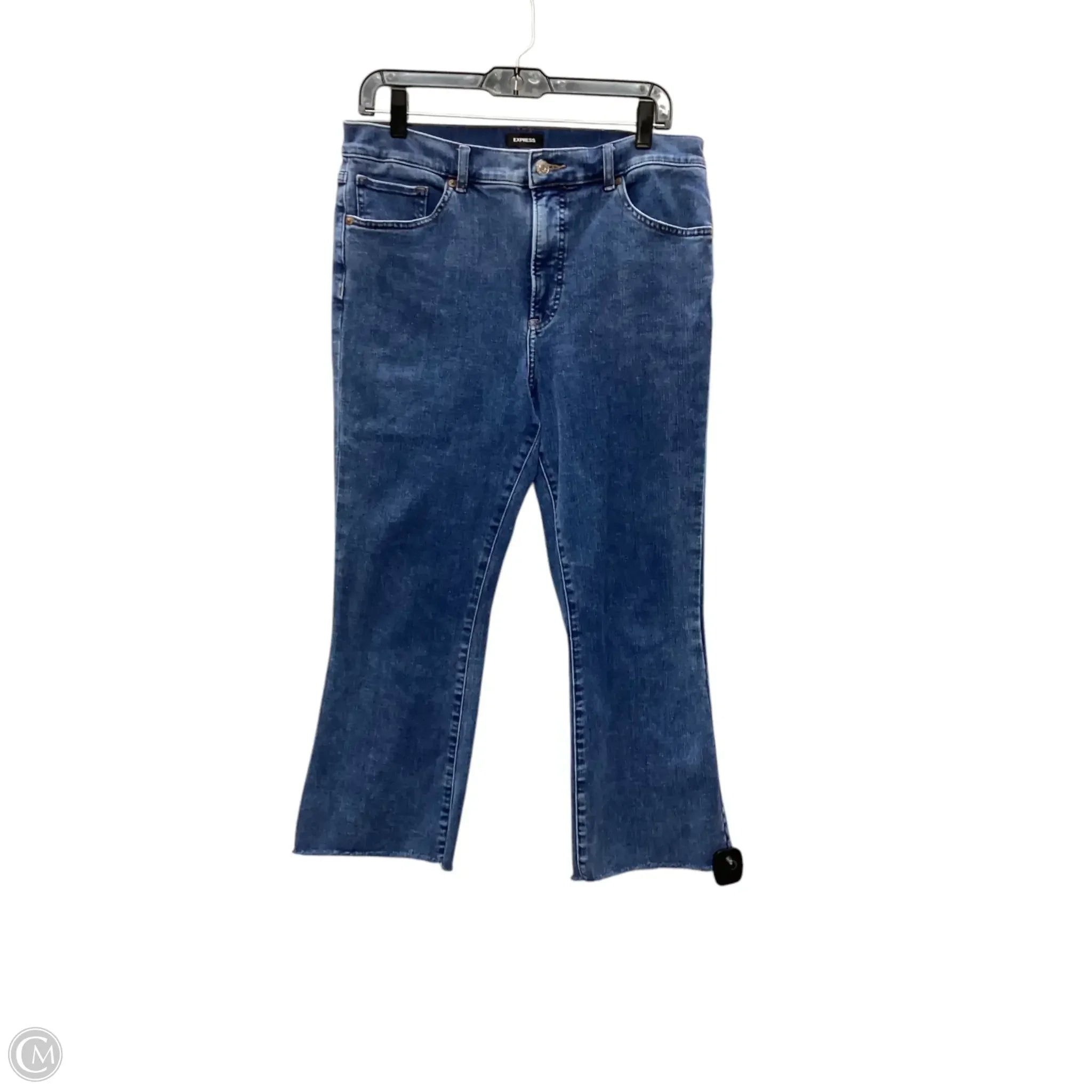 Men's Jeans with Stretch FabricJeans Flared By Express In Blue Denim, Size: 12