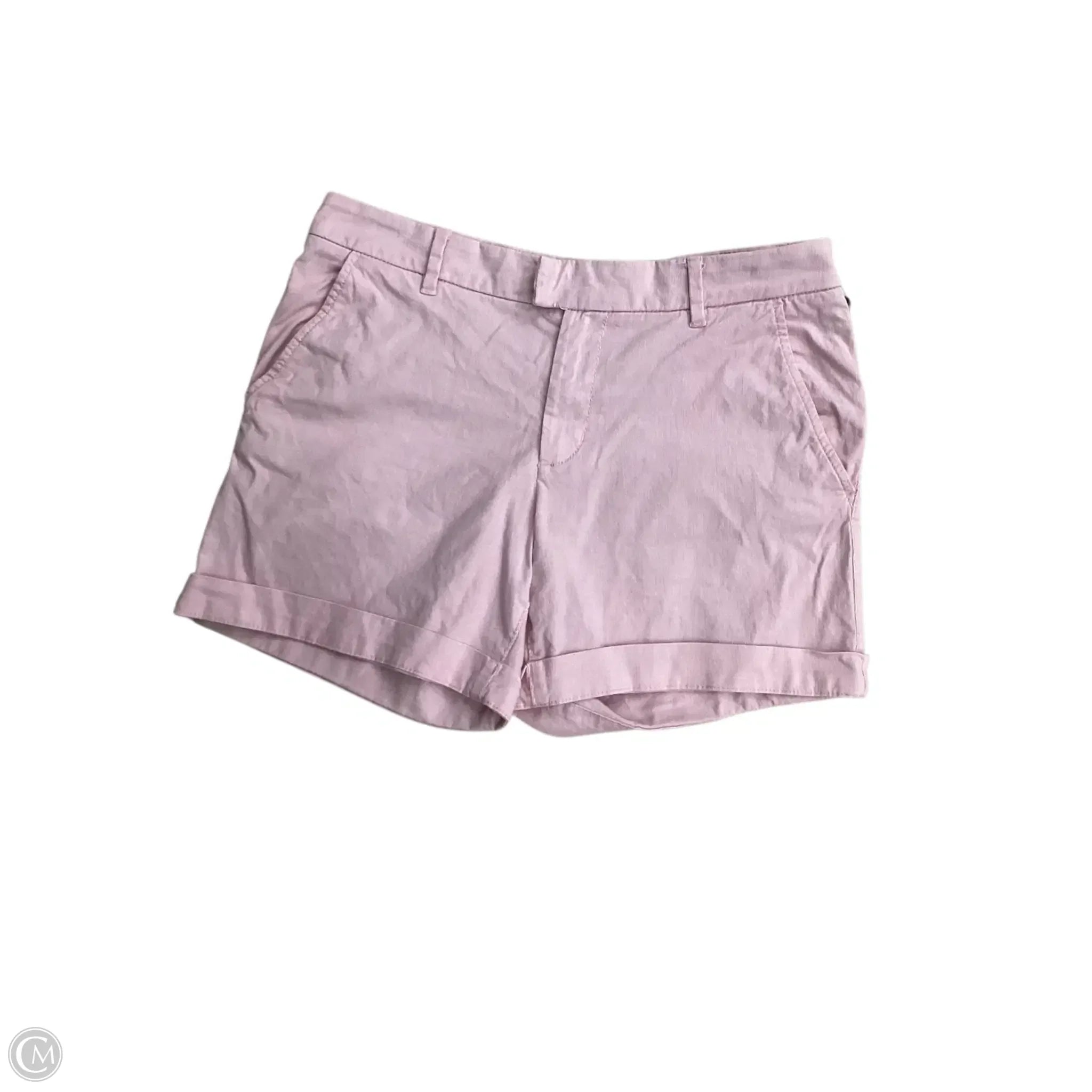 Warm-Weather Men's Linen ShortsShorts By Clothes Mentor In Pink, Size: 8