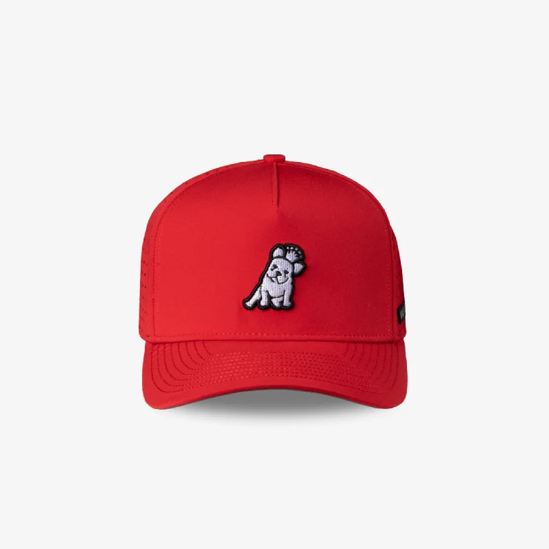 Beach Bucket CapsJames Bark Red Recycled Cap