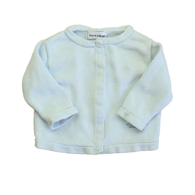Casual Men's Pullover SweatersSucre d'Orge Boys Blue Cardigan