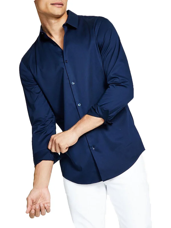 Men's Checked Short-Sleeve Shirts for Summer FunMens Slim Fit Button-Down Dress Shirt Men's Checked Short-Sleeve Shirts for Summer FunMens Slim Fit Button-Down Dress Shirt
