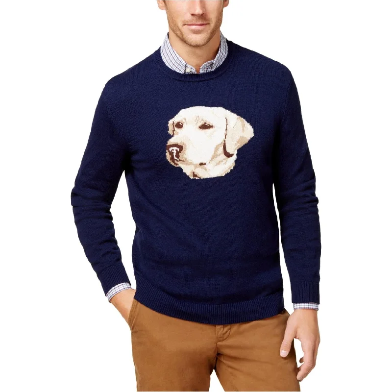 Comfortable Men's Cotton SweatersClub Room Mens Intrasias Pullover Sweater, Blue, 3XL Comfortable Men's Cotton SweatersClub Room Mens Intrasias Pullover Sweater, Blue, 3XL