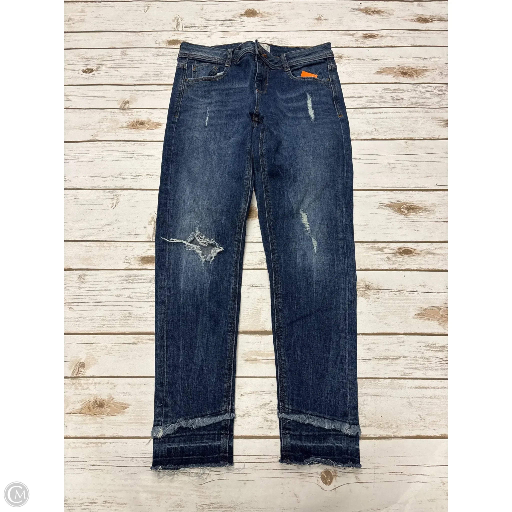Men's Straight-Leg Jeans in Dark WashJeans Skinny By Zara Basic In Blue Denim, Size: 4 Men's Straight-Leg Jeans in Dark WashJeans Skinny By Zara Basic In Blue Denim, Size: 4