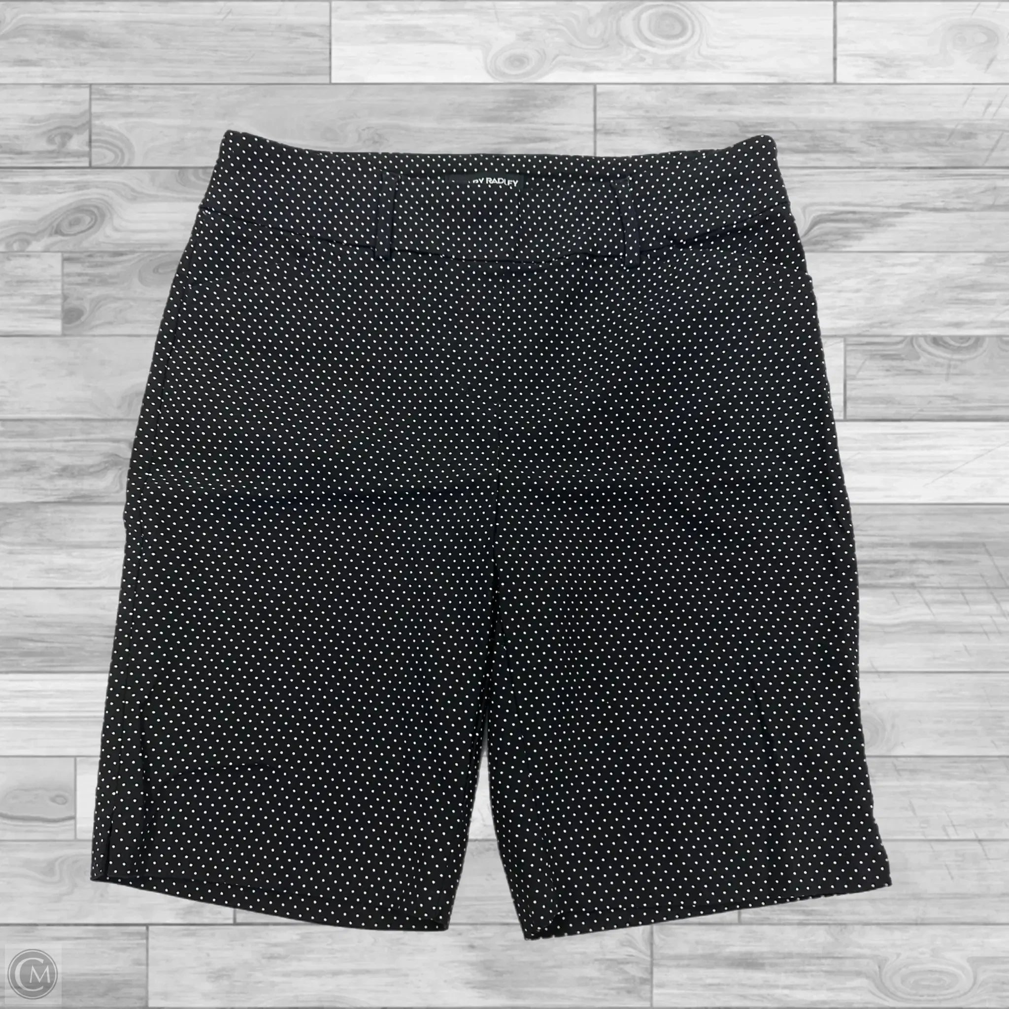 Cute Men's Bermuda ShortsShorts By Hilary Radley In Polkadot Pattern, Size: S