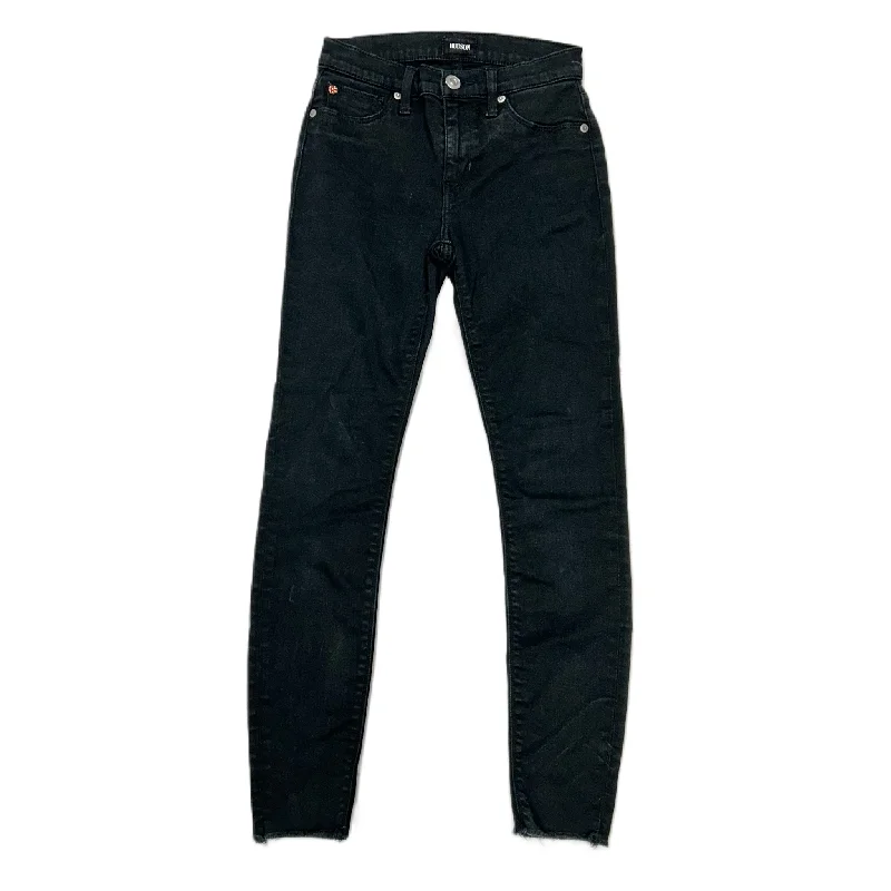 Baggy Cargo Men's JeansBlack Denim Jeans Designer By Hudson, Size: 0