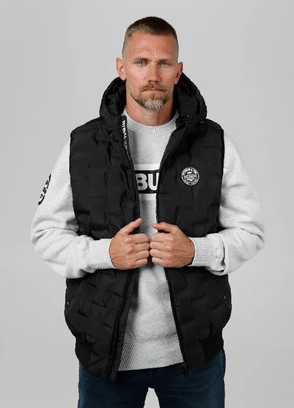 Men's Coats with Convertible CollarsMen's hooded Vest Carver