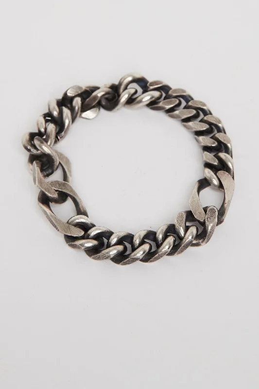 Men's Coats with Snap ButtonsWerkstatt München Bracelet Curb Chain Long Links