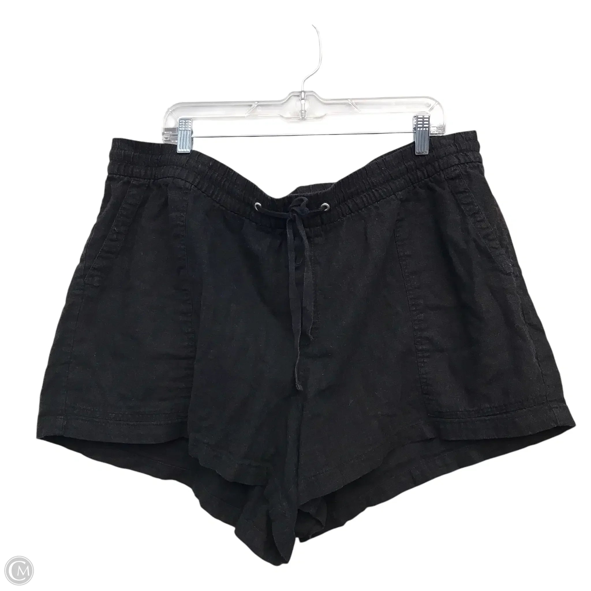 Men's Summer Linen ShortsShorts By Gap In Black, Size: 18