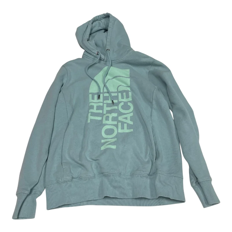 Men's Hoodies for HikingSweatshirt Hoodie By The North Face In Blue, Size: S