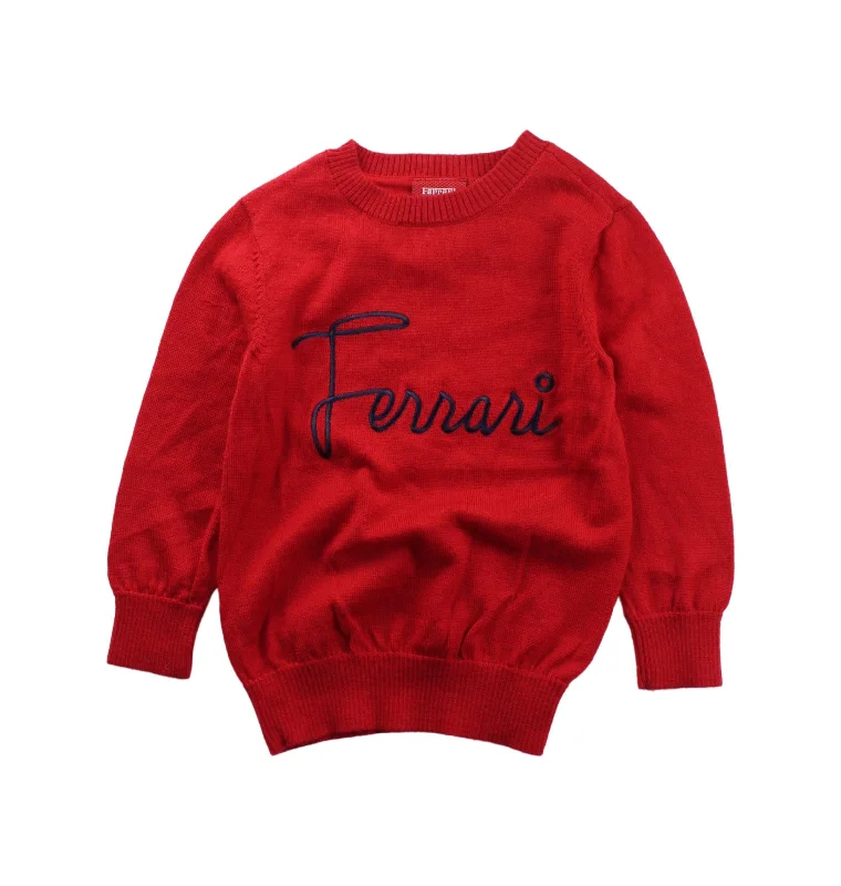 Men's Sweaters with Unique and Custom DesignsFerrari Knit Sweater 2T