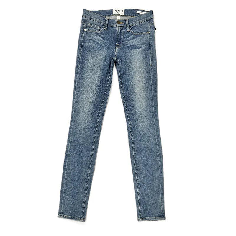 Oversized Men's JeansDenim Blue Jeans Designer By Frame, Size: 00