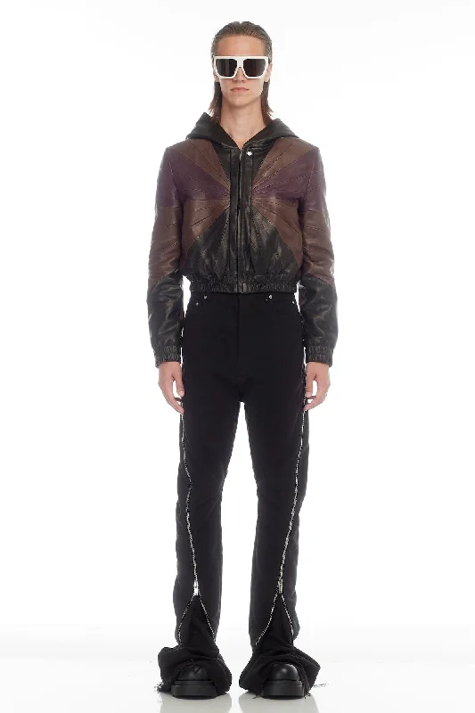 Men's Coats with Adjustable HemsRick Owens Edfu Hooded Jacket