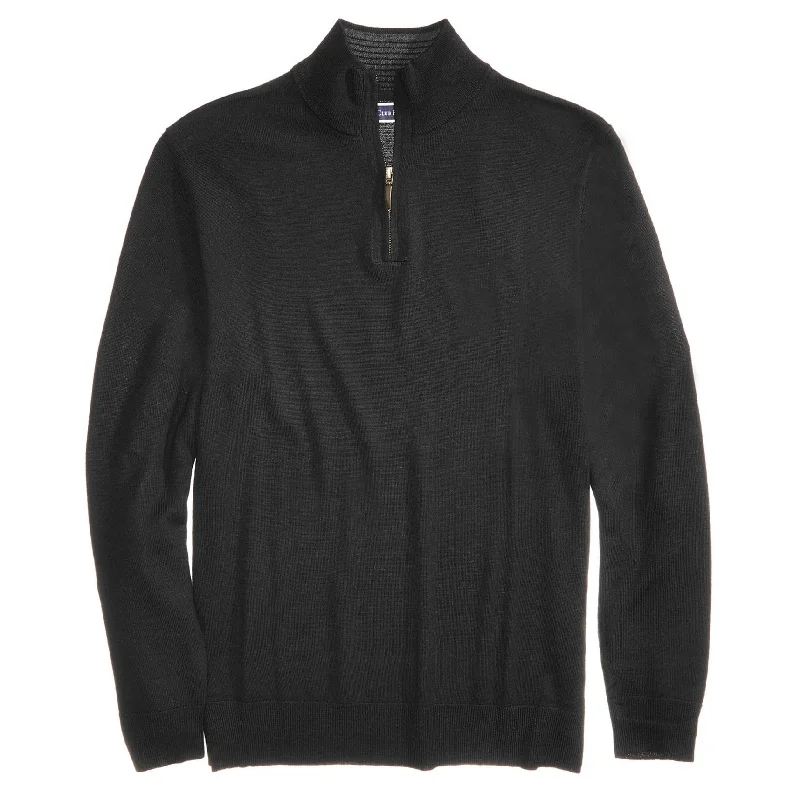Elegant Men's Shawl-Collar SweatersClub Room Mens Ls Knit Pullover Sweater