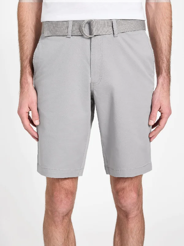 Lightweight Men's Travel ShortsAbel Stretch Flat-Front Shorts