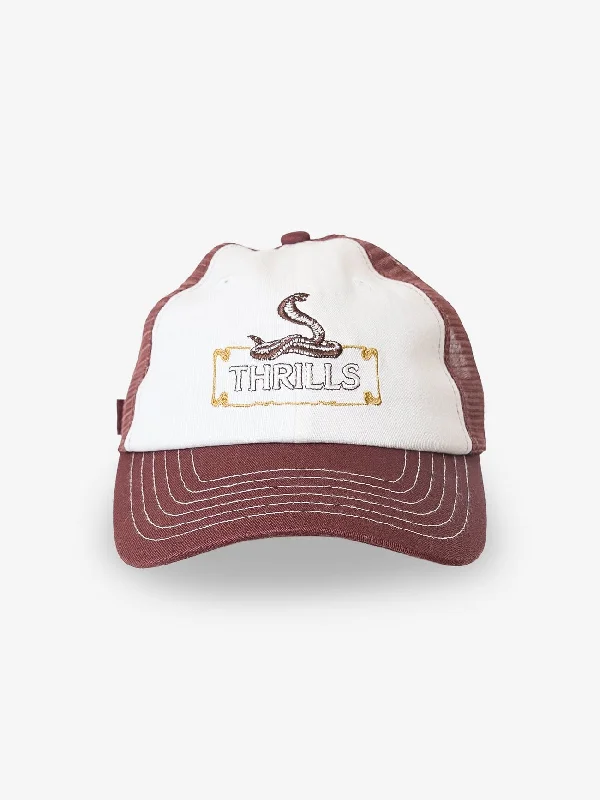 Warm Woolen HatsAbove It All Trucker Cap - Postal Brown