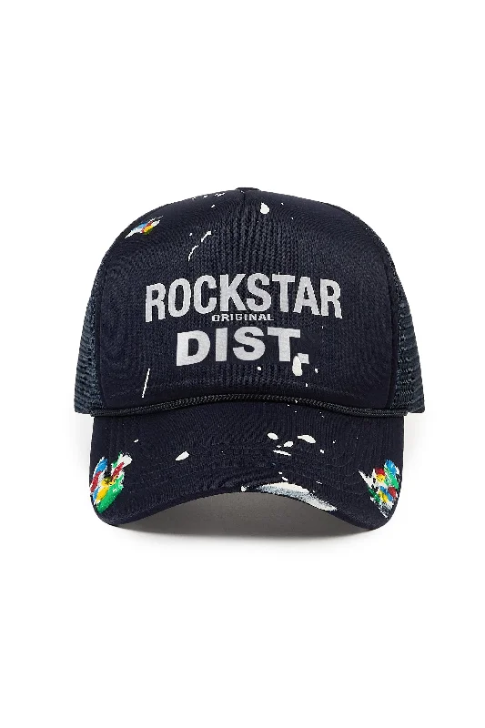 Unique Baseball CapsNeptune Navy Trucker Hat