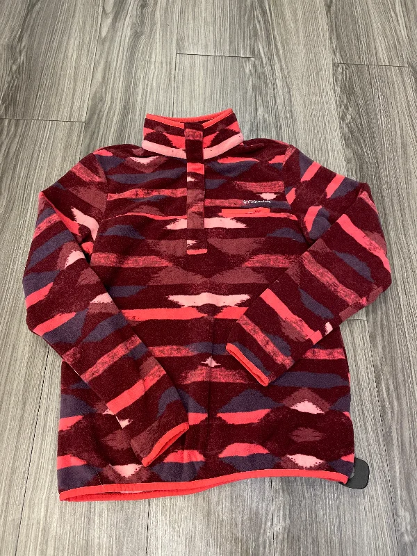 Men's Hoodies with Screen-Printed GraphicsSweatshirt Collar By Columbia In Pink, Size: M Men's Hoodies with Screen-Printed GraphicsSweatshirt Collar By Columbia In Pink, Size: M