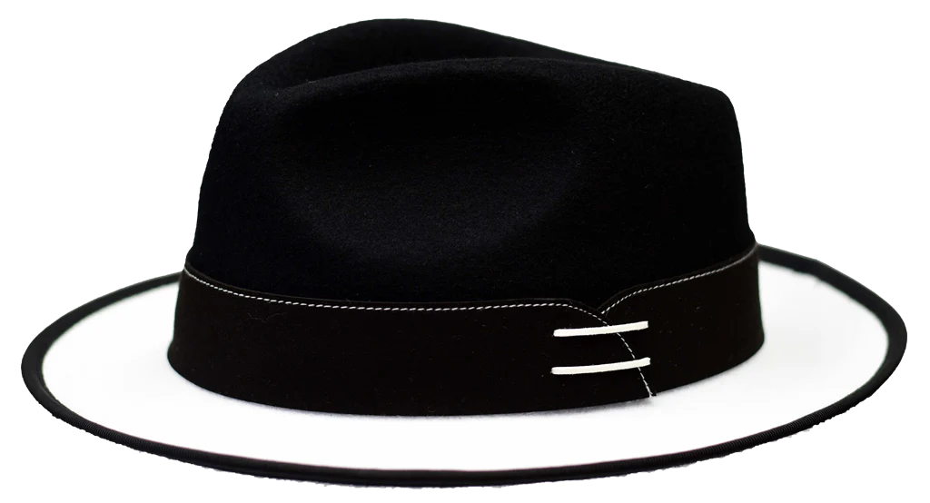 Cheap Winter HatsBlack/White Men's Wool Hats Bruno Capelo Outcast Collection