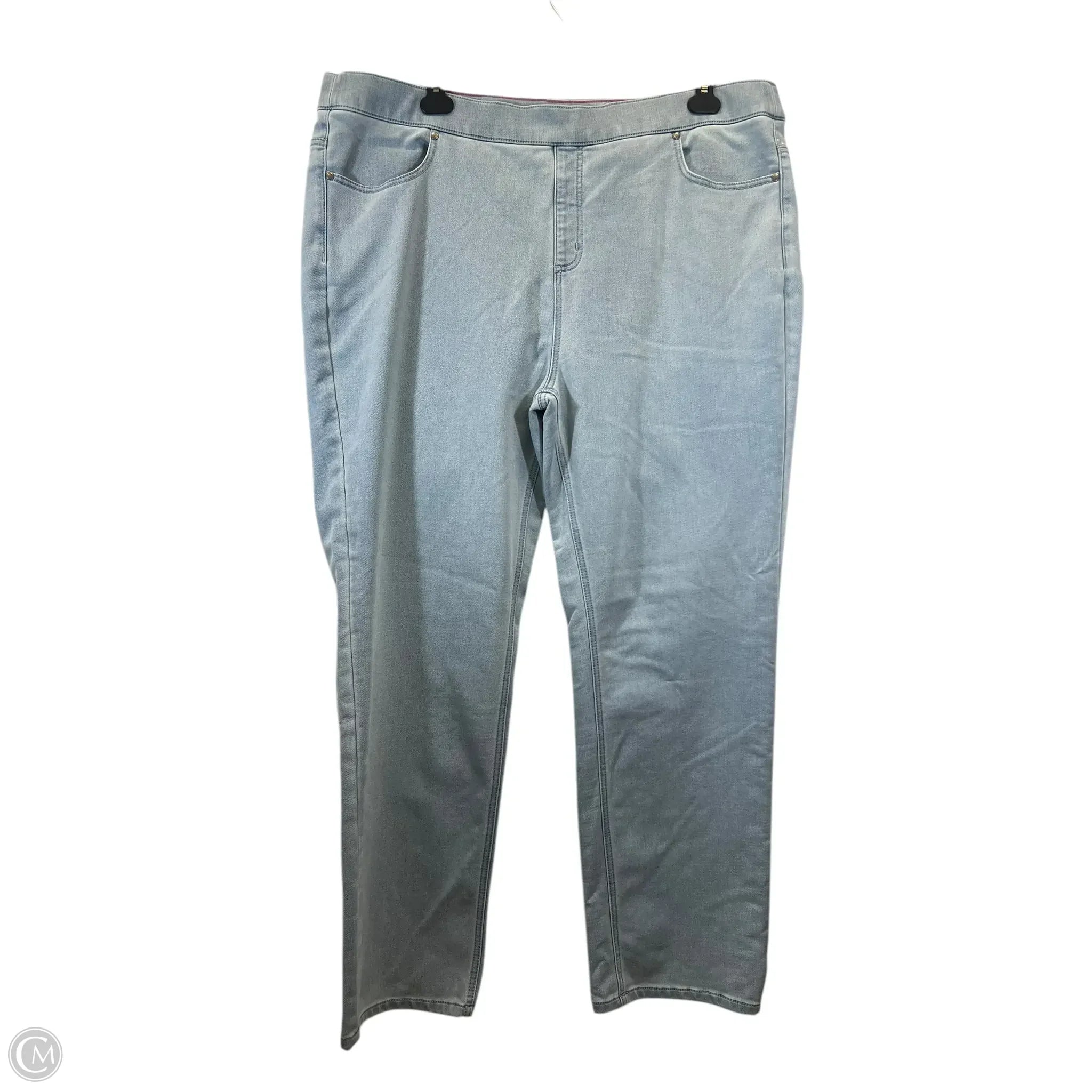 Hipster Skinny Men's JeansJeans Straight By Isaac Mizrahi Live Qvc In Blue Denim, Size: 22 Hipster Skinny Men's JeansJeans Straight By Isaac Mizrahi Live Qvc In Blue Denim, Size: 22