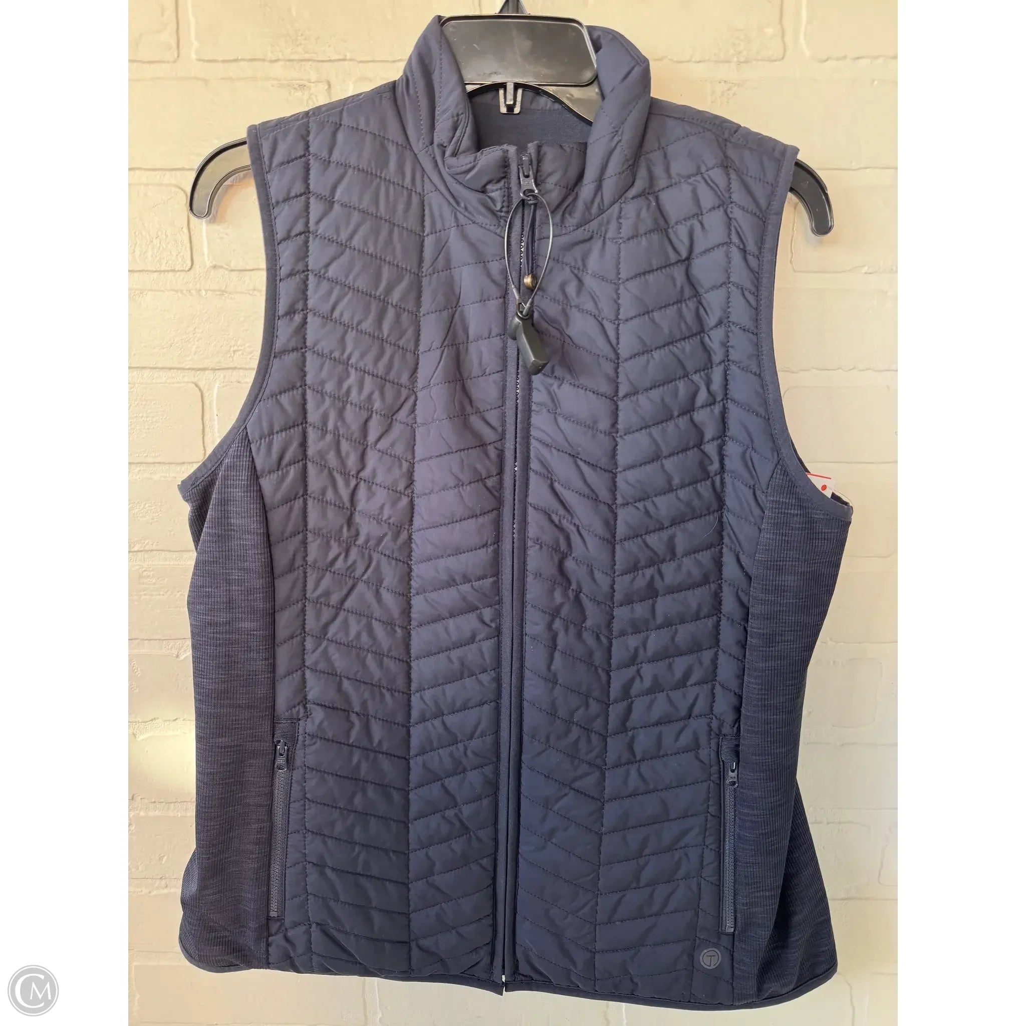 Men's Coats for RunningVest Puffer & Quilted By Talbots In Navy, Size: Mp