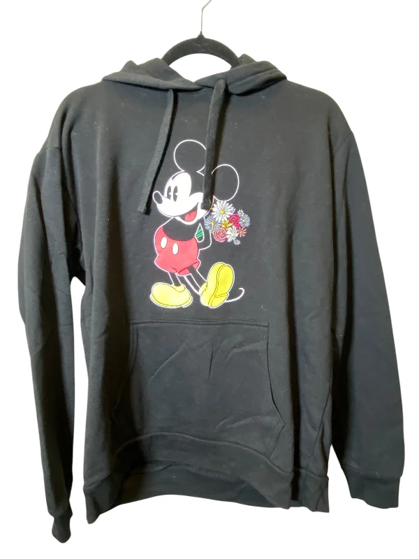 Modern Men's Tech HoodiesSweatshirt Hoodie By Disney Store In Black, Size: Xxl