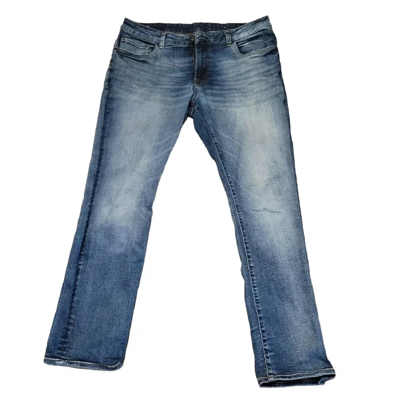 Men's Jeans with RipsMen's We Are Denim Slim Ash Distressed Jeans In Blue